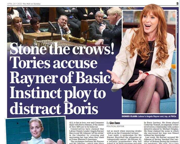 Mail on Sunday Angela Rayner