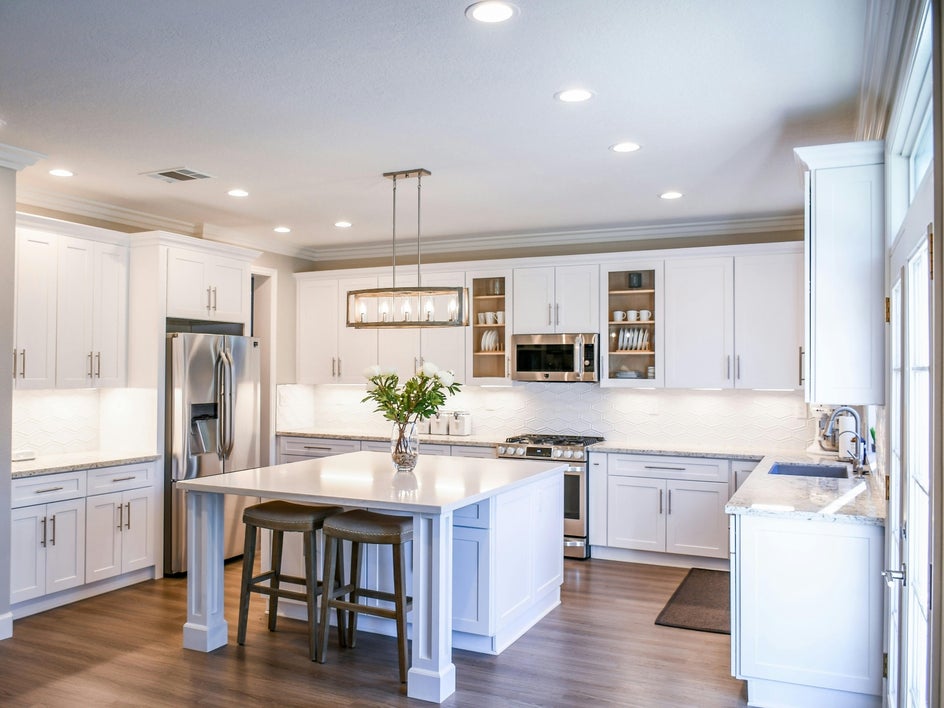 Modern kitchen interior for VRBO
