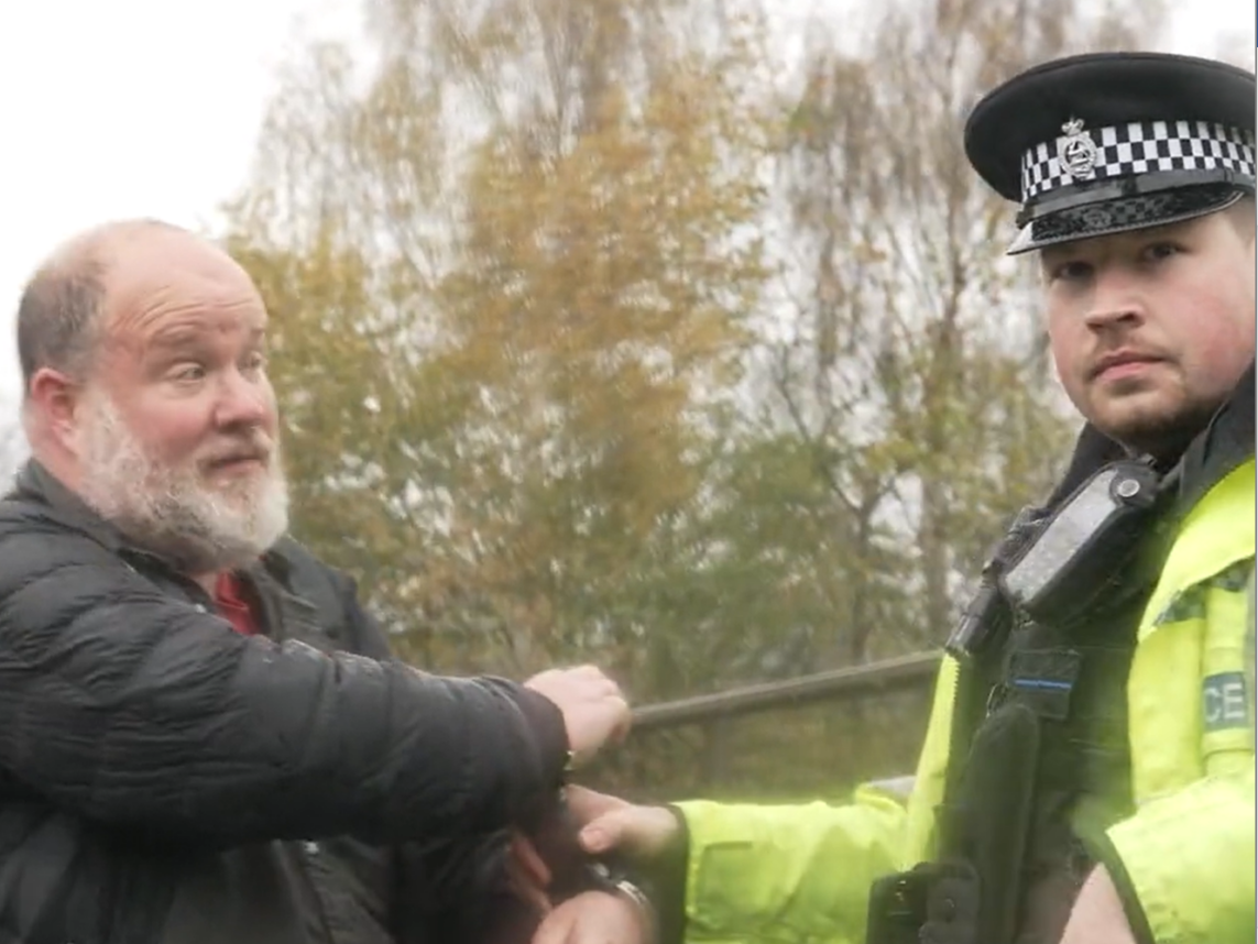 Three journalists locked up for covering M25 protest: Herts Police 'personally apologises'