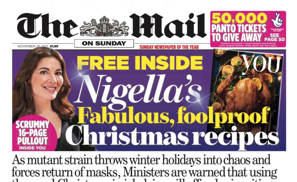 David Dillon named Mail on Sunday editor