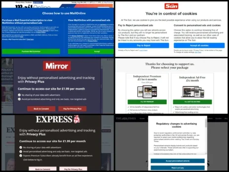 'Consent or pay': Why UK news websites are getting tough with readers over data