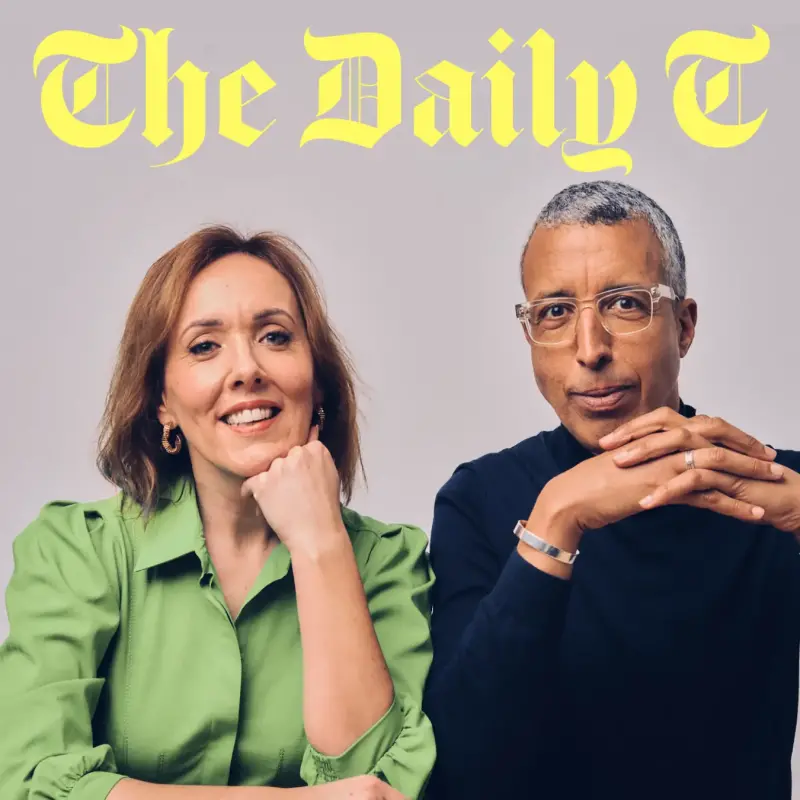 Artwork for The Telegraph's daily news podcast The Daily T with Camilla Tominey and Kamal Ahmed. Picture: Telegraph Media Group